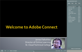Using Adobe Connect (swf)